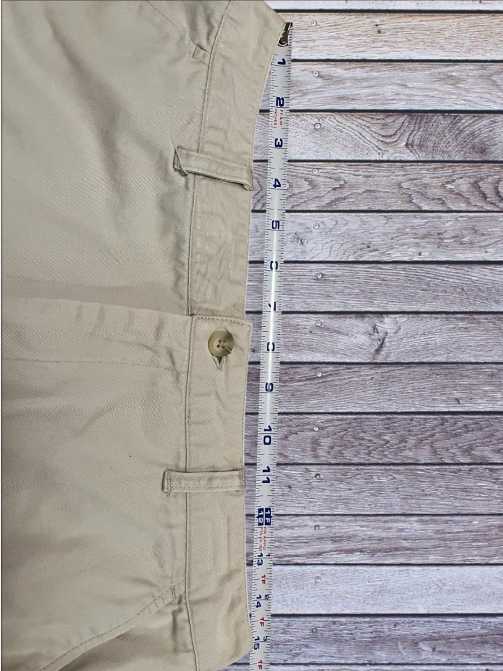 GAP Women's Khaki Cotton Skirt - Classic Neutral size 12 - Picture 5 of 5